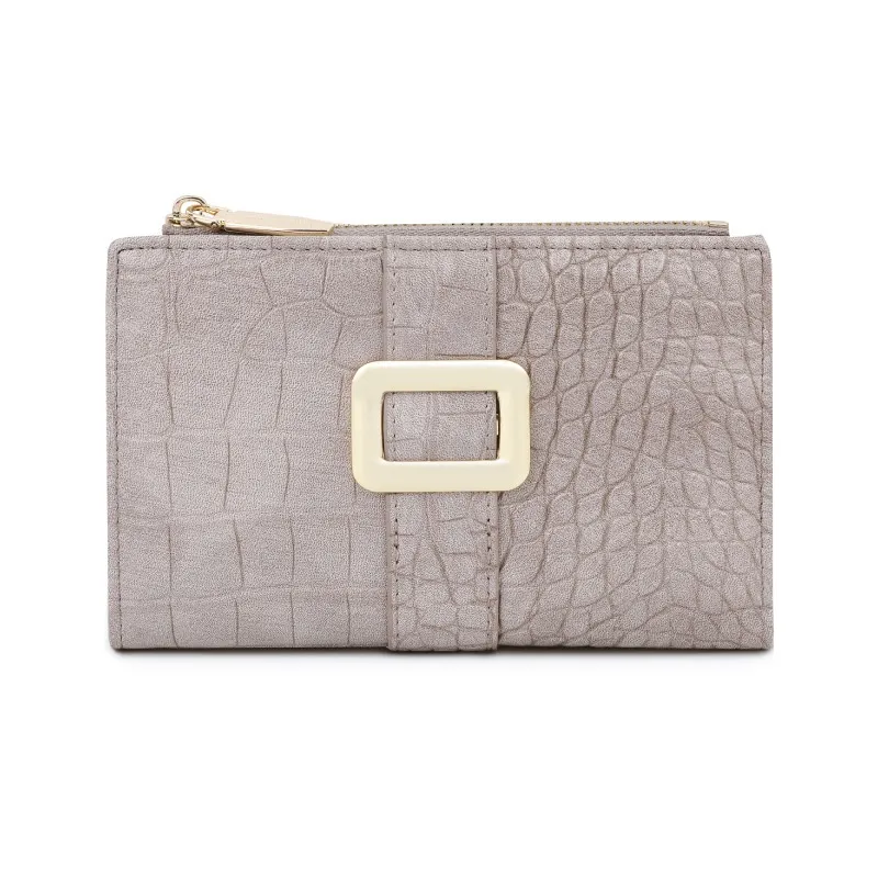 Dompet Bifold Bifold Sarung Kad Id Kulit yang diperibadikan